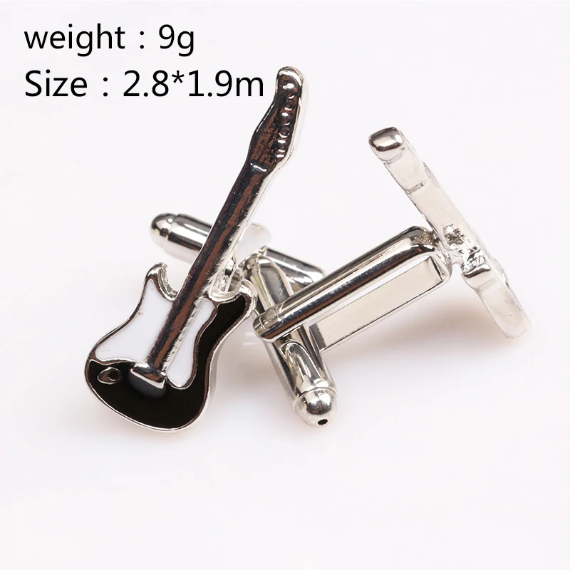 

Music Equipment Violin Cufflinks Drums Violin Modeling Music Lovers Cufflinks for Men And Women Shirts Jewelry Gifts