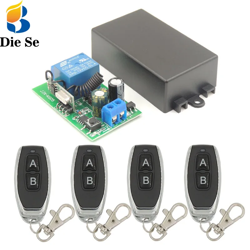 Универсальный Радиочастотный выключатель для освещения 433 МГц 110 В 220 перем. Тока