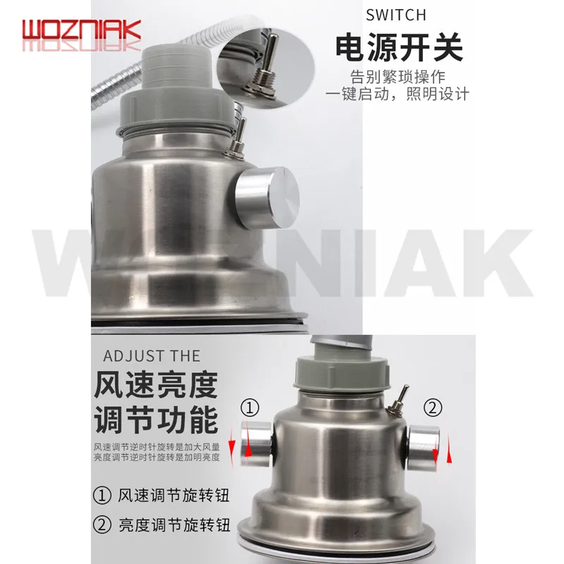 Светодиодный вентилятор паяльник воздуходувка паяльная станция сварочное