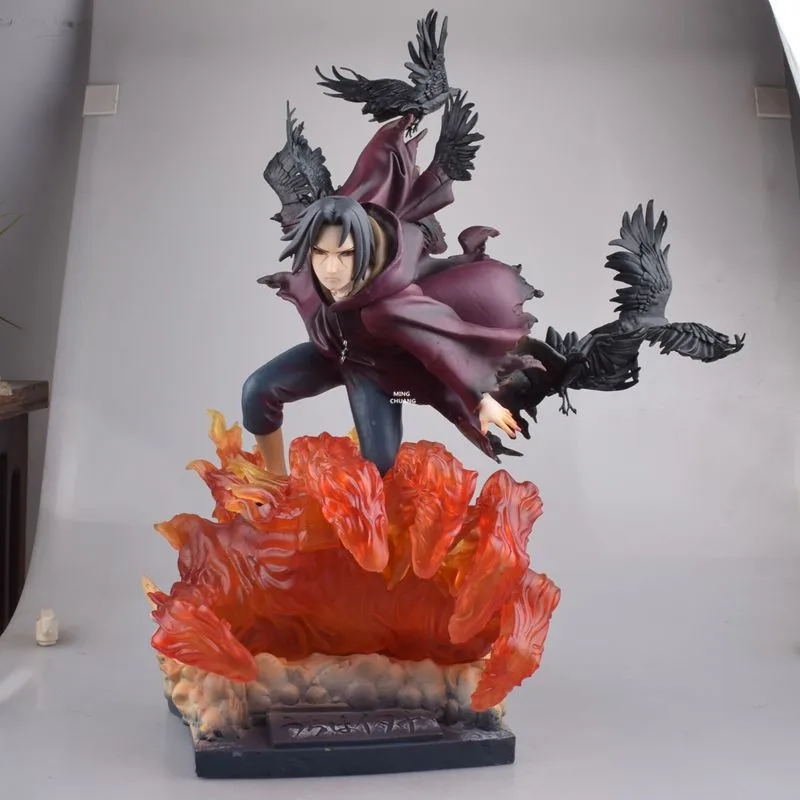 16 &quotАниме Наруто статуя Акацуки бюст Учиха Итачи полноразмерный портрет Саске