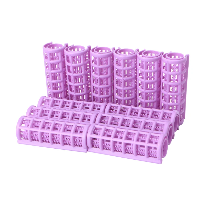 

12PCS DIY Hair Salon Curlers Rollers Tool Soft Small Hairdressing Tools New