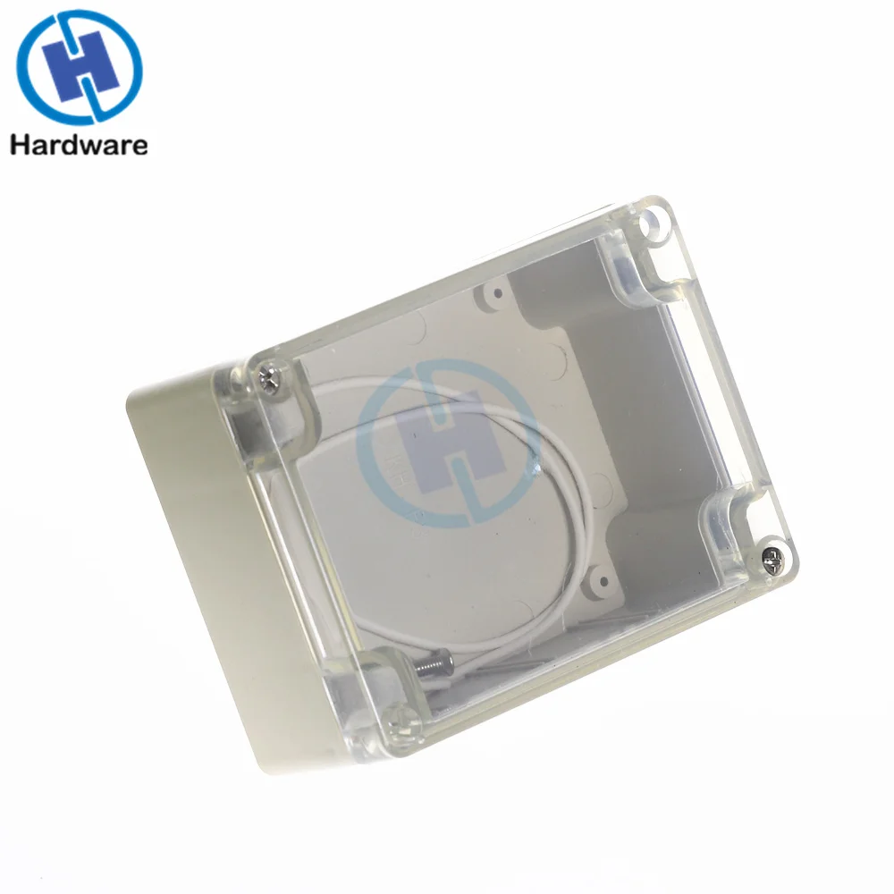 1 шт. водонепроницаемый пластиковый корпус Прозрачная крышка DIY электронный
