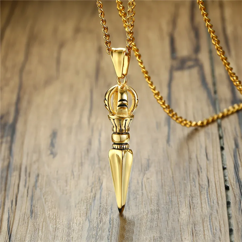 Mostyle Phurba подвеска кинжал Dorje Vajra Шарм для мужчин Neckalce буддистская Ваджра