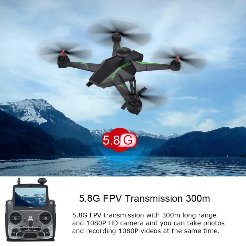 Профессиональный RC136 бесщеточный двойной gps Радиоуправляемый квадрокоптер 1200 м авто слежение за мной wifi FPV/5,8G FPV RC гоночный Дрон с 1080P HD камерой