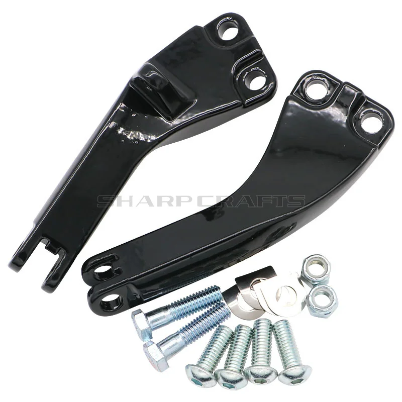 Пассажирские подножки, крепежные кронштейны для Harley Dyna Glide EFI FXDF FXDL FXDB FXDC FXD FLD FXDWG