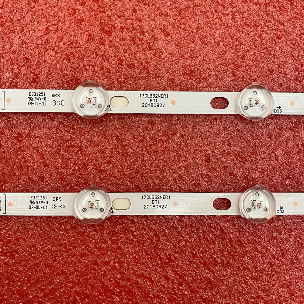 2 шт. 11LED светодиодная подсветка полосы для Toshiba 32L3863DG 17DLB32NER1 Panasonic TX-32E302B LT-32C670 LT-32C666