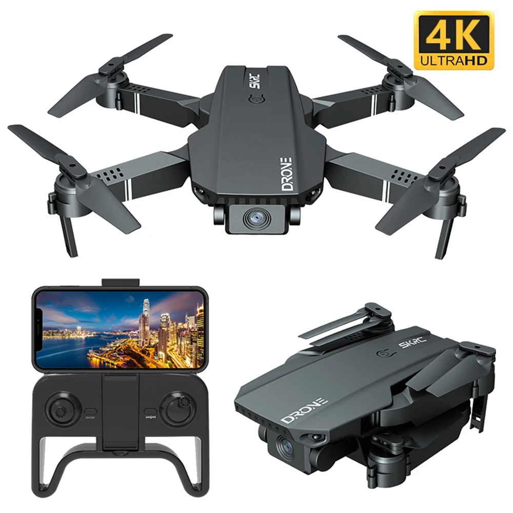 

Профессиональный складной Дрон S107 для обхода препятствий с двойной камерой 4K фиксированная высота мини-Дрон для аэрофотосъемки Вертолет и...