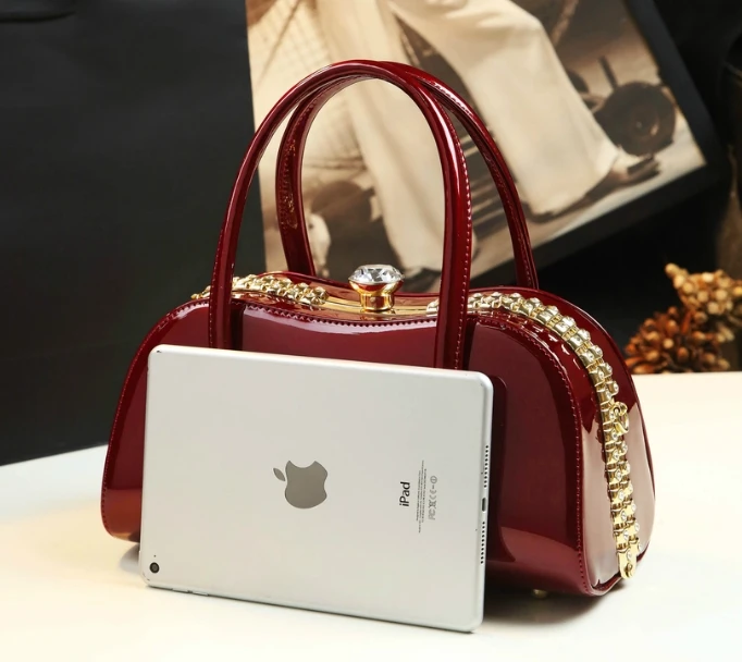 Новые роскошные сумки женские Дизайнерские Высокое качество лакированная кожа