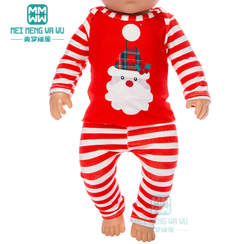 Подходит для 45 см американская кукла одежда аксессуары модные рождественские