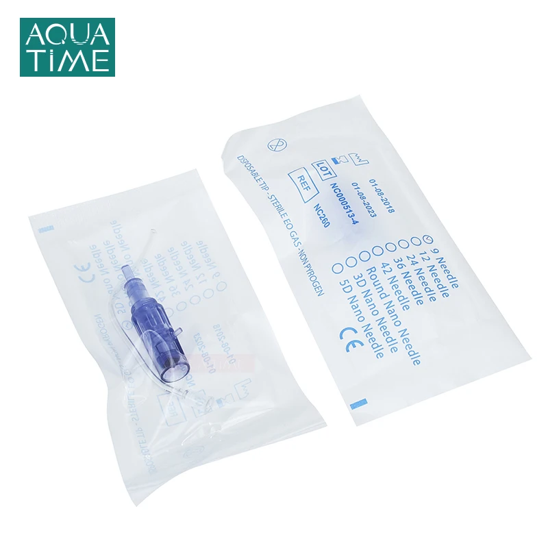 

Needle Cartridges for Hydra Injector Derma Pen F8 10PCS Microneedle Cartridges And Syringe Tubes Skin Care Tool