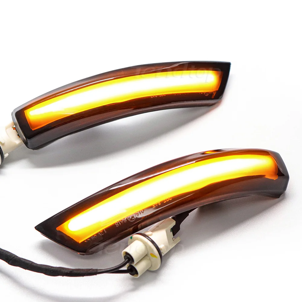 

Dynamic Indicator Blinker Reminder LED Flowing Turn Signal Light Car Accessories For Ford Focus Mk2 Mk3 2008-2016 Mondeo Mk4