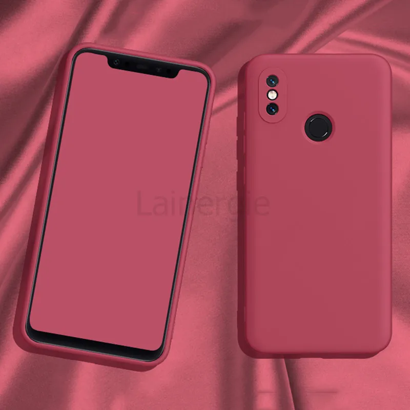 Чехол для Xiaomi Mi 8 новинка жидкий силиконовый мягкий матовый защитный чехол камеры