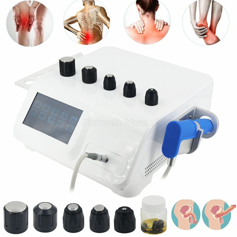 

Pneumatic Shockwave Therapy Machine Physical ED Treatment Pain Relief Sports Injury Body Relax Professional Shock Wave Massager