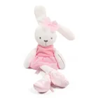 42 см мягкие плюшевые игрушки для детей Кролик спящий мате набивные и плюшевые животные для младенцев 50 см милый Пасхальный Кролик Кукла Детская