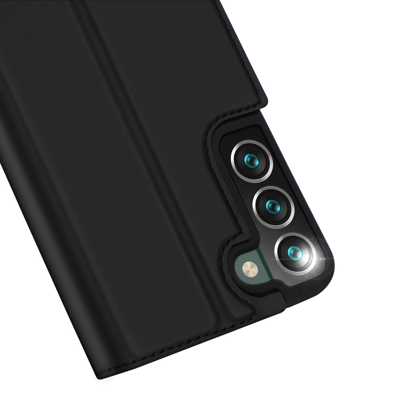 Funda de cuero con tapa para Samsung Galaxy S22, funda Ultra magn&eacute;tica de cuero PU para Samsung Galaxy S22 Plus, funda de tel&eacute;fono S 22-1