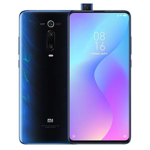 Blue Глобальная версия Xiaomi mi 9T(красный mi K20) 6GB 128GB Смартфон Snapdragon 730 6,3" полный экран 48MP 4000mAh NFC - Цвет: Blue