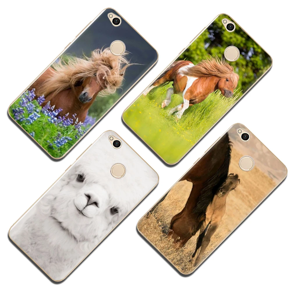 donkey funny Alpaca horse Hard Phone Cover Case for Xiaomi Mi 5 6 8 5S A1 A2 5X 6X F1 9 9SE MAX3 9T CC9e A3 pro | Мобильные телефоны