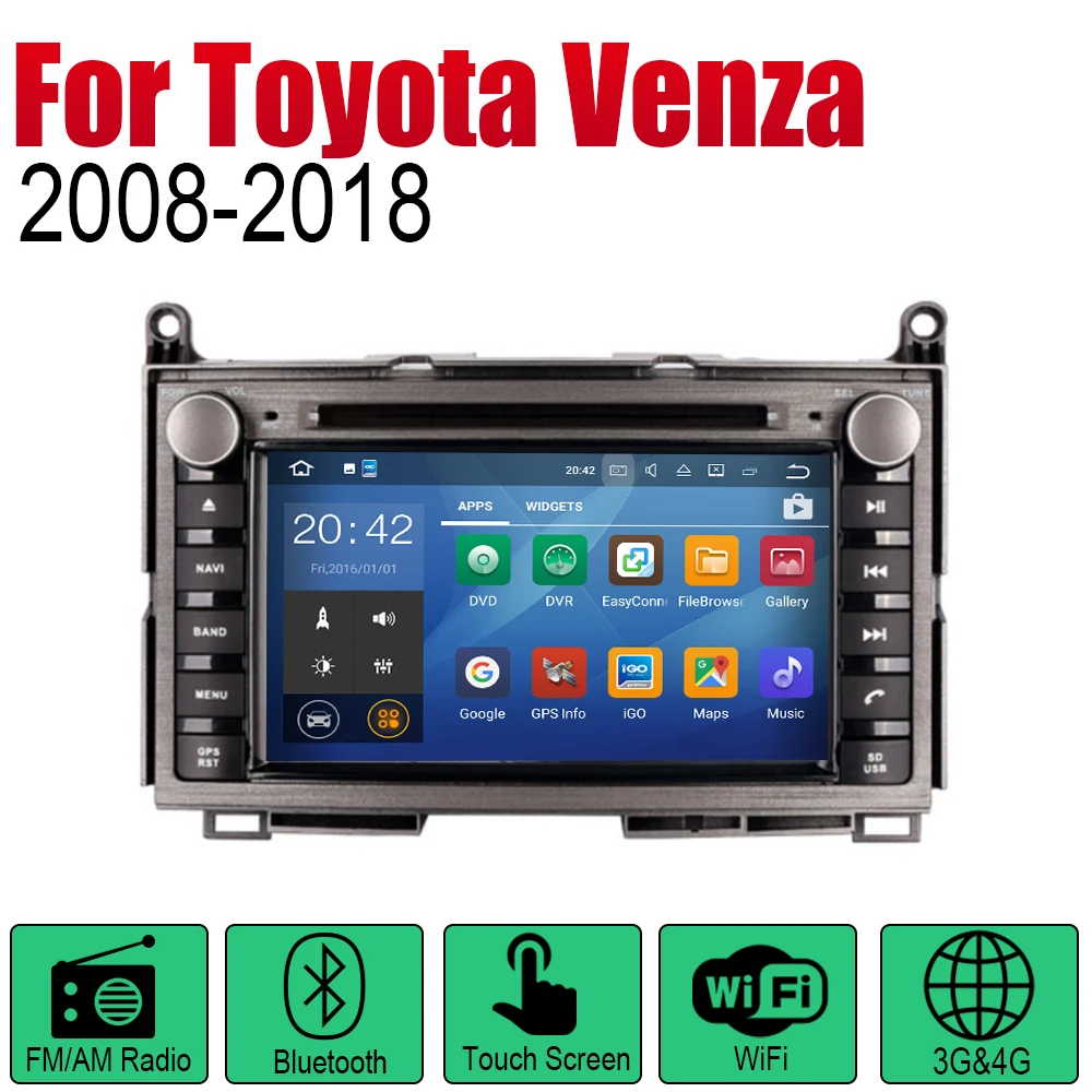 Автомагнитола ZaiXi 2 Din Android DVD для Toyota Venza 2008 ~ 2018|Автомагнитолы| |