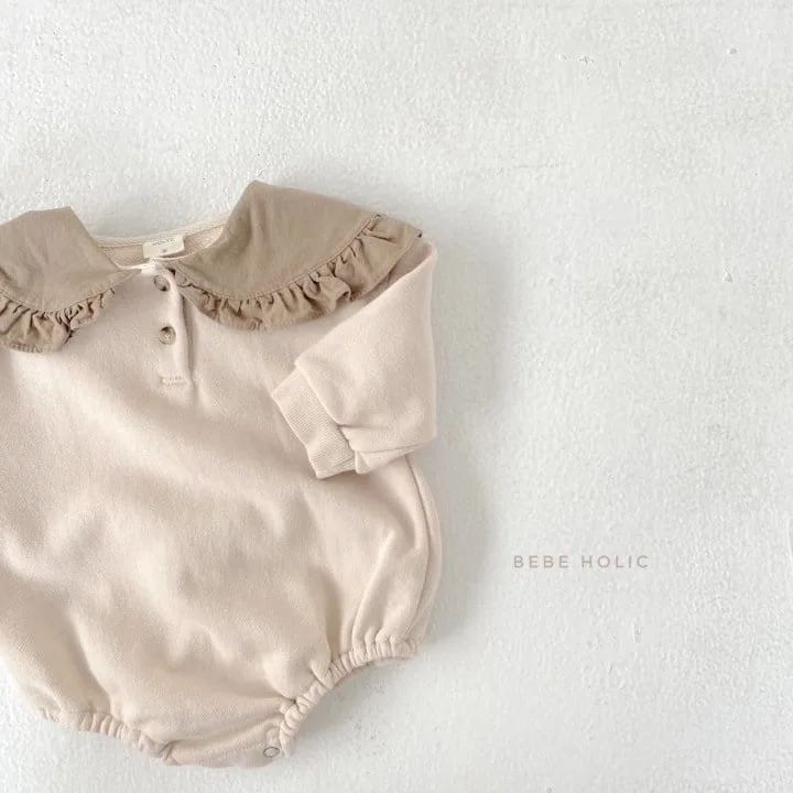 Ropa con solapa grande para beb&eacute; y ni&ntilde;a, body infantil de Color s&oacute;lido, mono de algod&oacute;n de manga larga para beb&eacute;, novedad de 2021-4