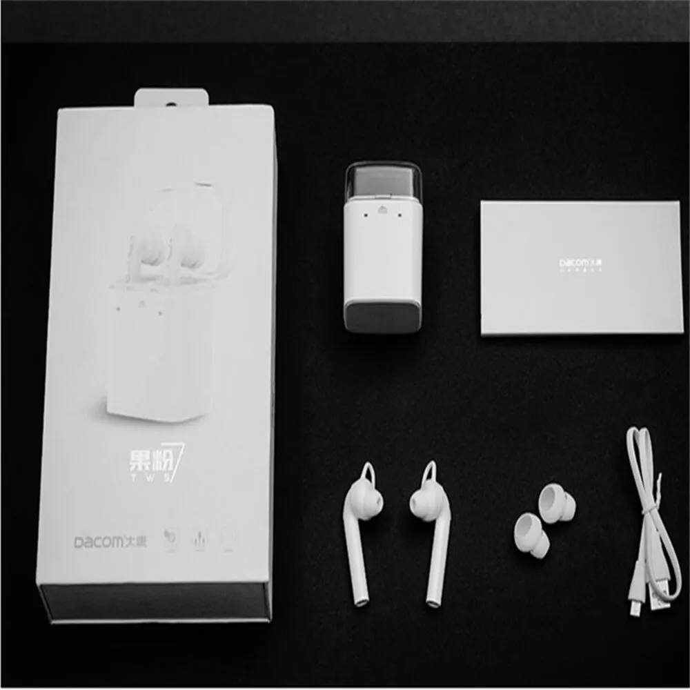 TWS оригинальные настоящие беспроводные Bluetooth наушники для Apple iPhone 7/7 Plus гарнитура