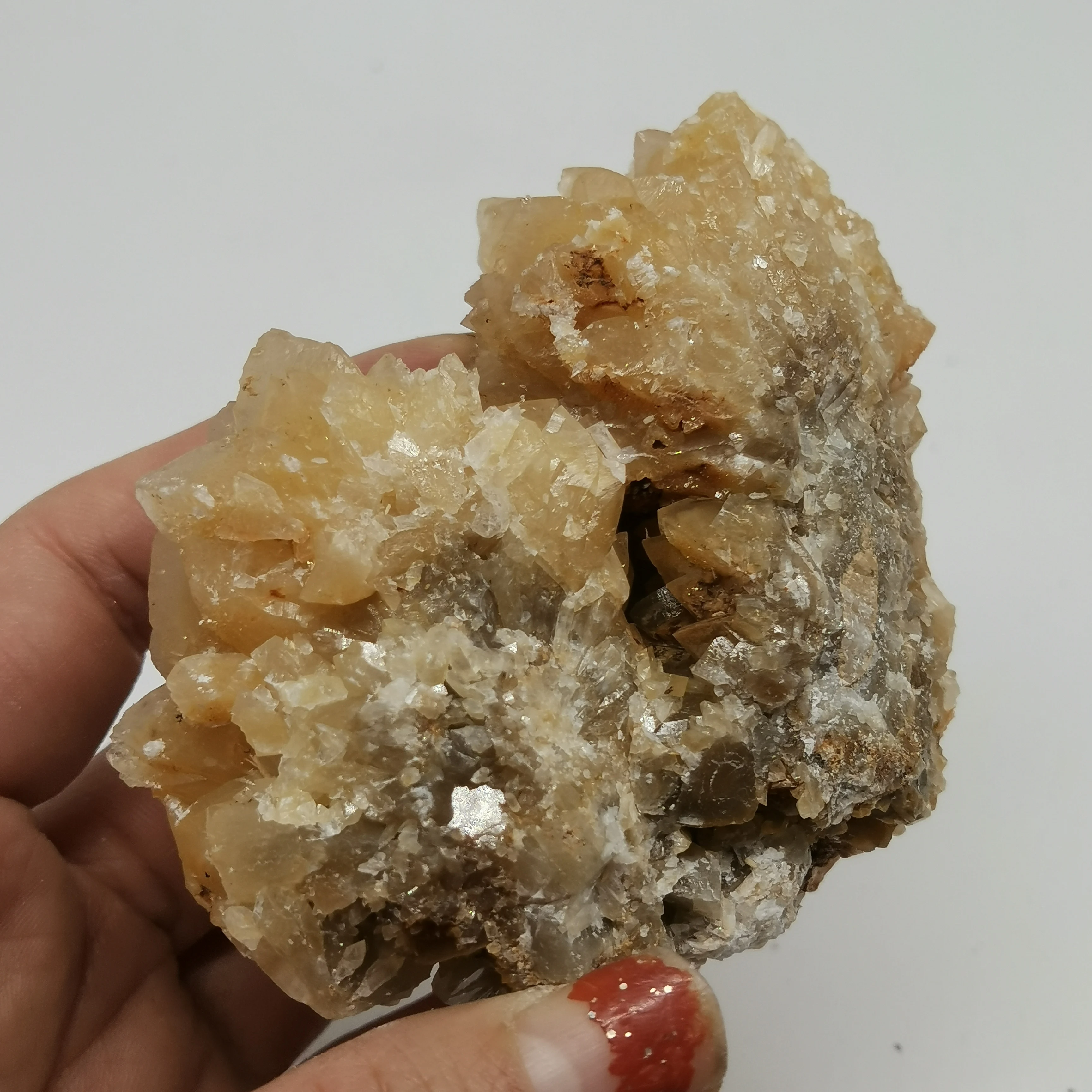 Непревзойденный Природный Сталактит камень 238 г целебный минеральный образец #