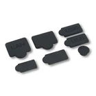 7 шт. силиконовый пылезащитный колпачок Вилки комплект USB Интерфейс крышка с защитой от пыли, совместимому с HDMI Заглушки для защиты от пыли Вилки для PS5 аксессуары для игровой консоли