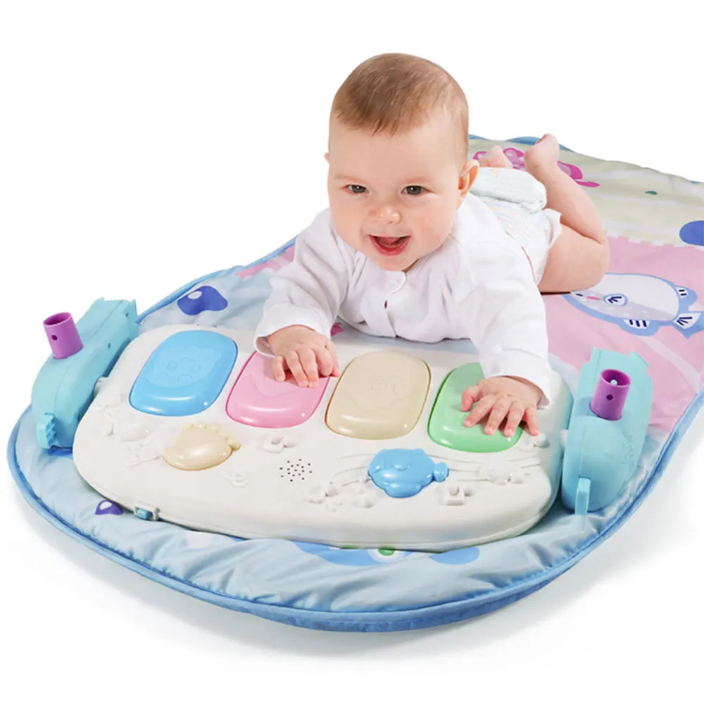 Музыкальный детский игровой коврик развивающие игрушки головоломки с