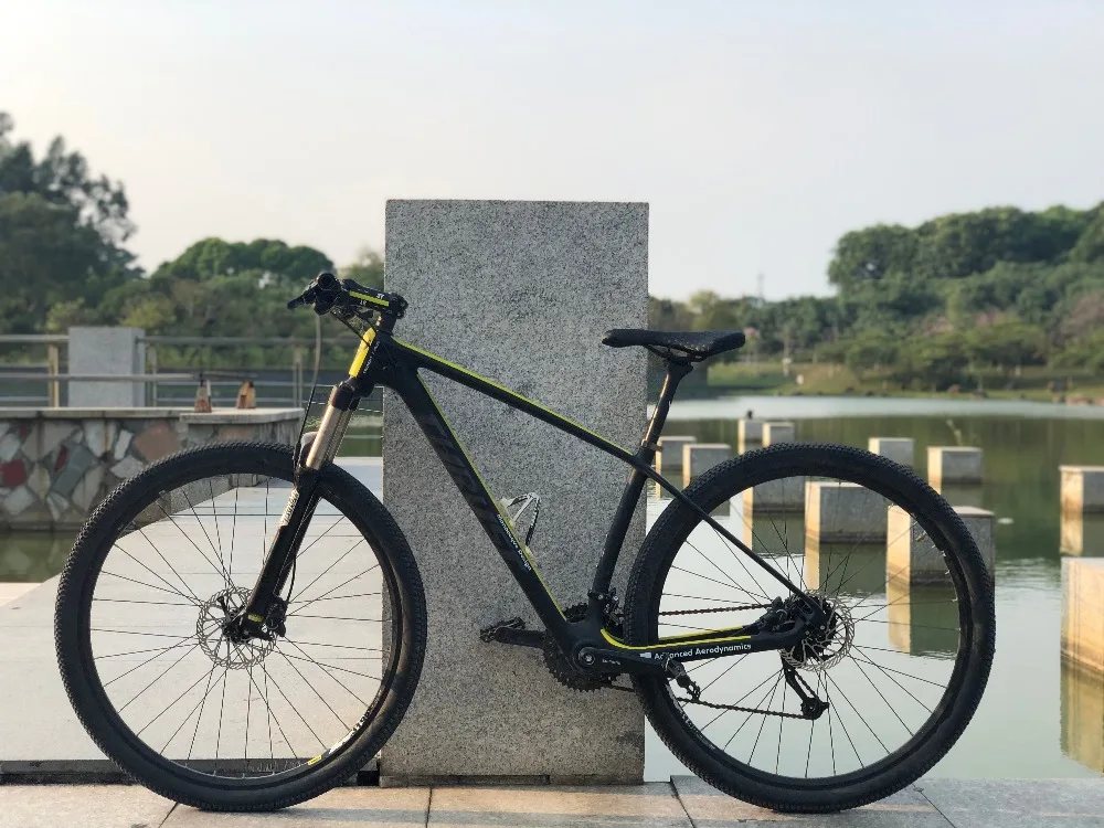 Тяговая карбоновая рама 29er 15 17 19 углеродная mtb рама 29 er BSA BB30 велосипедная Рама Максимальная нагрузка 250 кг 2 года гарантии 12 цветов