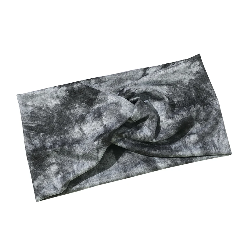 Женская широкая повязка для волос эластичная лента на голову йоги Спортивная