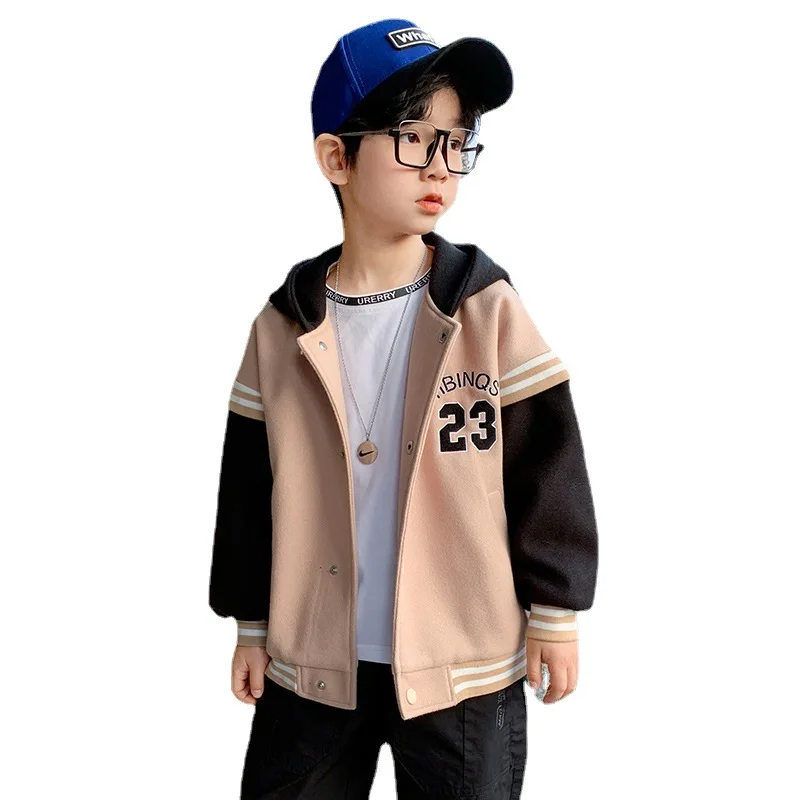 

Fashion Spring Autumn Boys Coat Jackets Children's Clothing Kids Top Outwear Teenager Sport Beach School High Quality