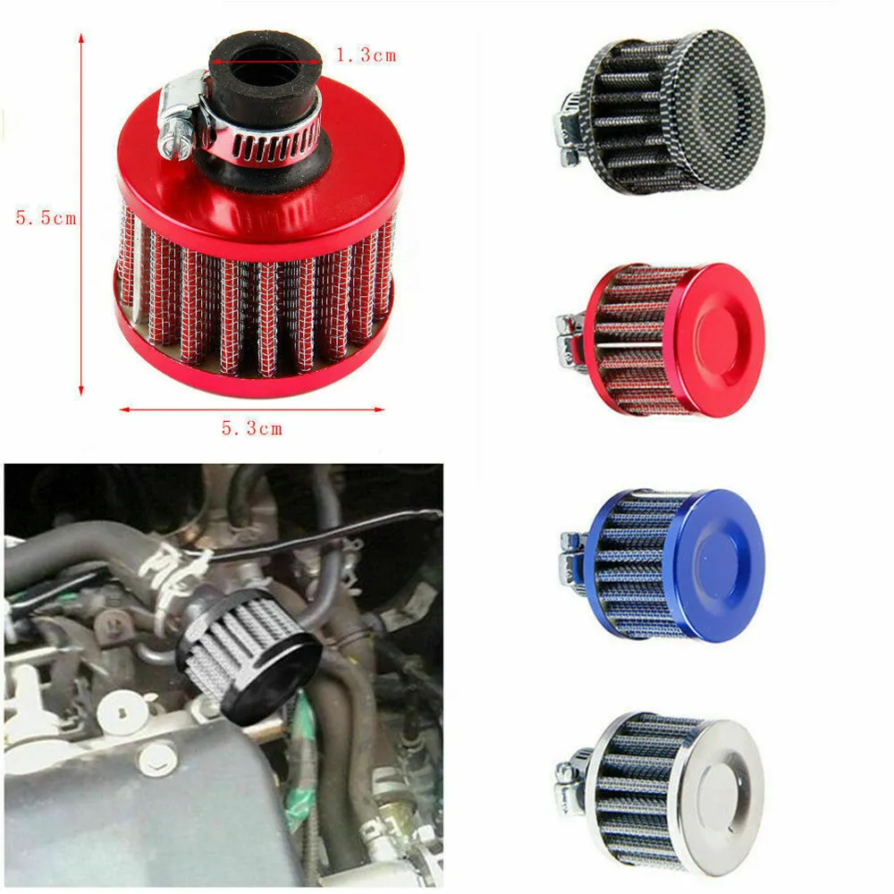 Воздушные фильтры 12 мм Автомобильный конусный воздушный воздухозаборный фильтр