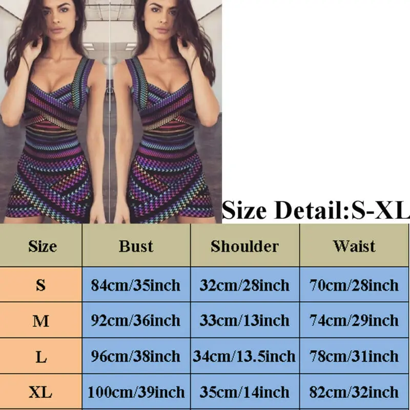 Сексуальное женское облегающее Короткое мини платье для вечеринки разноцветное