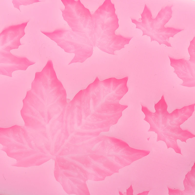 Силиконовые кленовые листья помадной формы торт Декор шоколадом сахар выпечки DIY