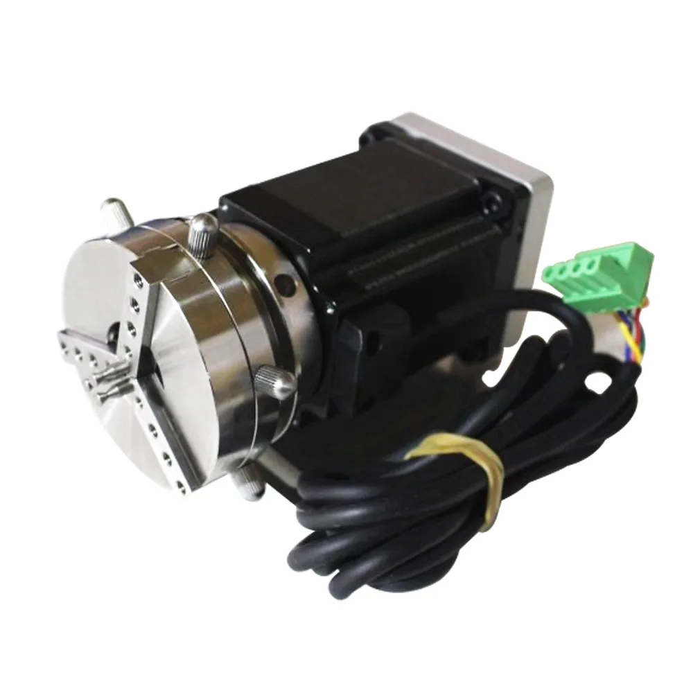 Вращающаяся оптоволоконная лазерная маркировочная машина для вращающегося