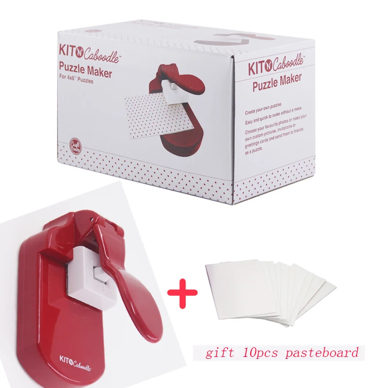 

HOTSALE DIY puzzle Cutting Embossing Machine puzzle maker craft punch diy tools handy puncher
