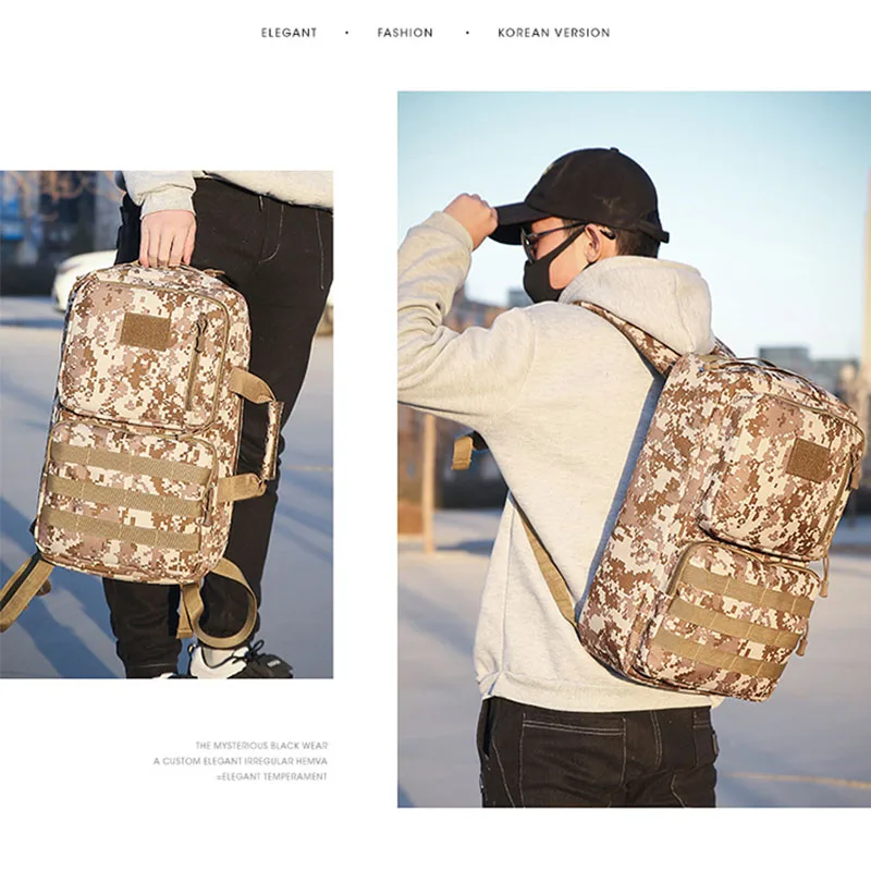 Тактический камуфляжный рюкзак на плечо нейлоновый водонепроницаемый