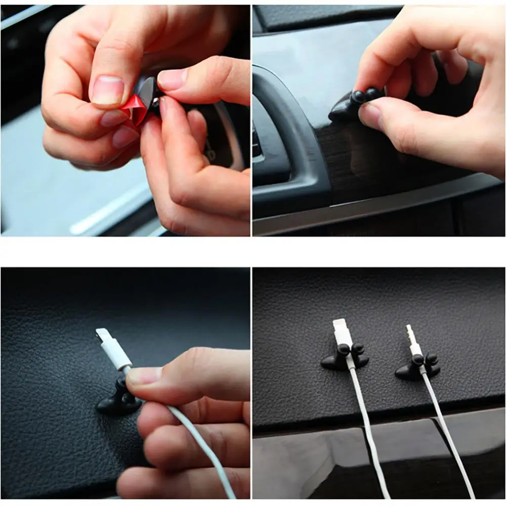 

60% Hot Sale 8Pcs Vehicle Wire Clip Car Fixed Clamp Automotive Cable Clip Holder Styling