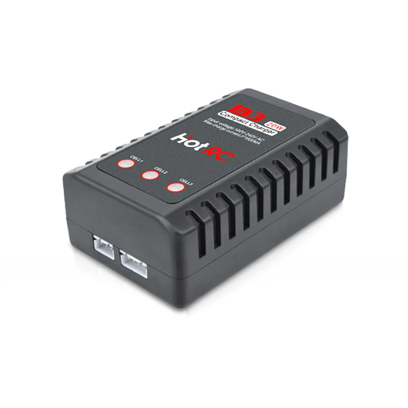 HotRc Imax B3 компактное портативное зарядное устройство 20 Вт 1 6a для 7 4 В 11 RC LiPo|balance