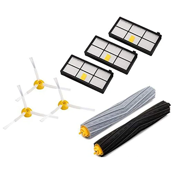 Домашняя база зарядная док станция экстрактор 3 фильтра боковые щетки для IRobot Roomba