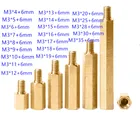 20 шт.50 шт. M3 * L + 6 мм Шестигранная стандартная цепь прокладка винтовая Колонка печатная плата компьютер материнская плата гайка винт шестигранный цилиндр