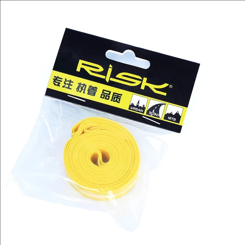 

RISK 2pcs Bicycle Tire Liner MTB Road Bike PVC Puncture Proof Belt Protection Pad Nylon Anti-Puncture Tyre Protector Tape