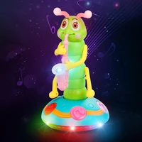 caterpillar electric toy caterpillar dancing saxophone toys