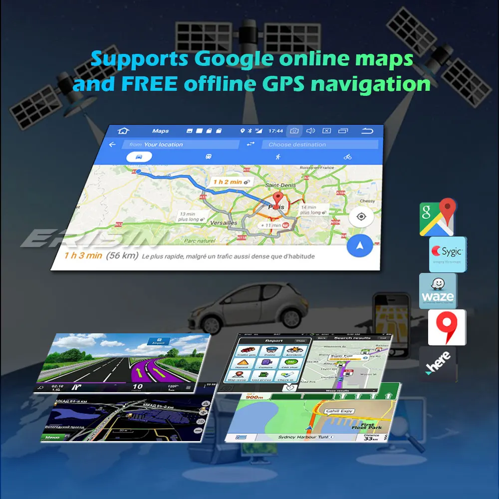 Erisin ES8128V Автомагнитола Android Auto 10 CarPlay GPS DSP DAB OBD Bluetooth WiFi для VW Beetle Golf Touran Passat SEAT |