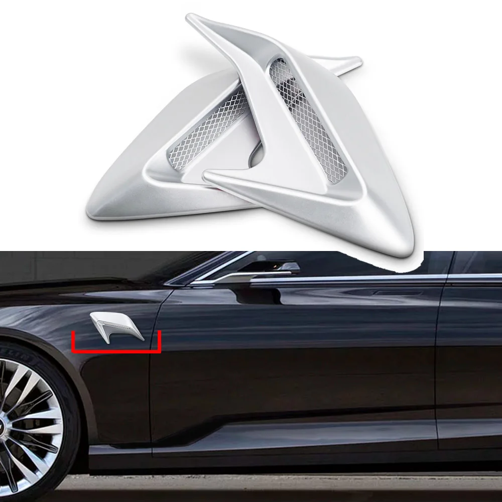 Накладка на крыло автомобиля декоративная наклейка 3D для вентиляции подходит