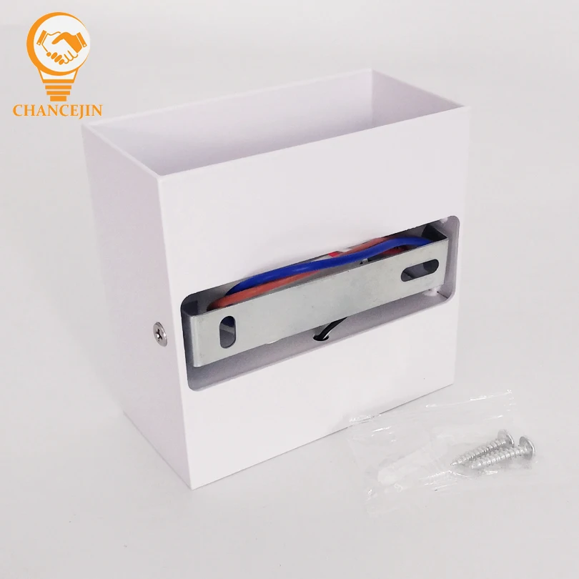 In &amp наружный светодиодный настенный светильник белый теплый цвет 3Wx2 COB