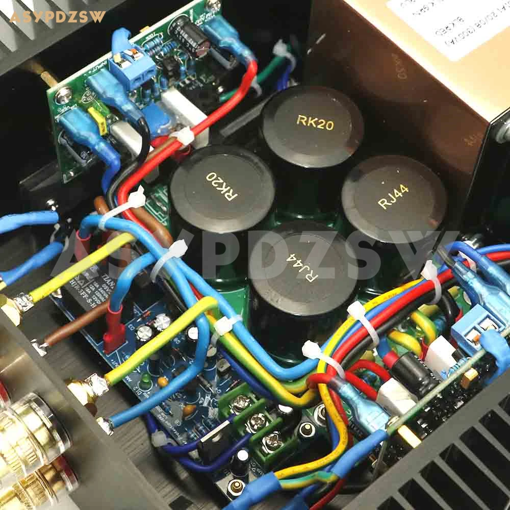 Усилитель мощности NAP250 SANKEN 2SC2922 на базе цепи NAIM с защитой SPK 80 Вт + 8 Ом|Усилители