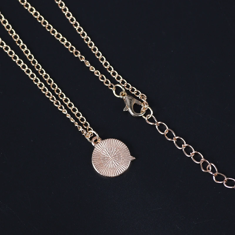 Простое ожерелье с подвеской в японском и южнокорейском стиле Ins Love Женская