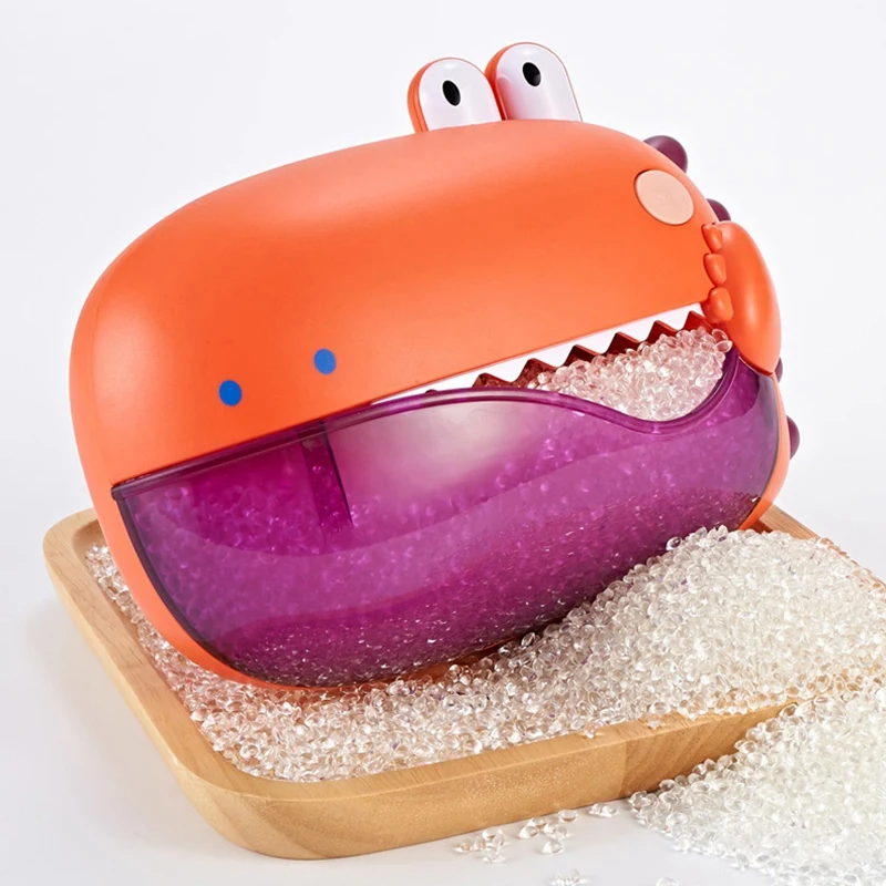 

Cute Dinosaur Bubble Blower Bath Bubble Toys with Music Pool Swimming Bathtub Soap Machine Automatic