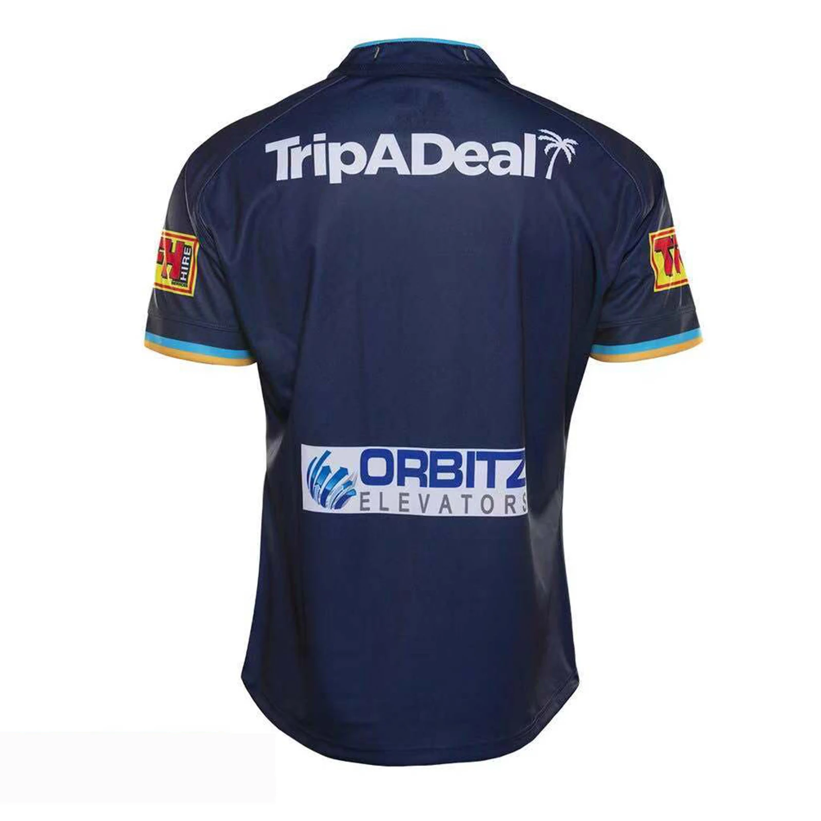 

2019 Gold Coast Titans Men's Replica Home Jersey Rugby Sport Shirt S-3XL