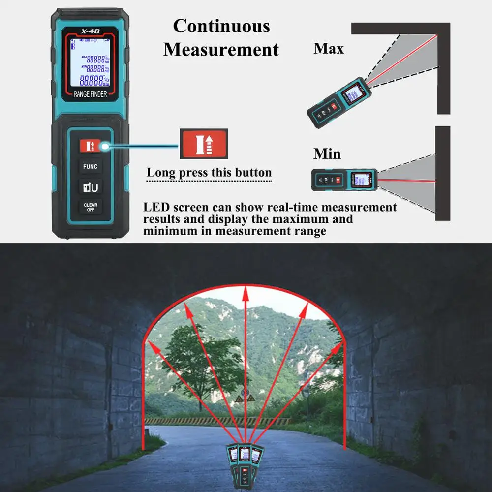 TECLASER лазерный измеритель дальномер лазерное расстояние лазерная измерительная